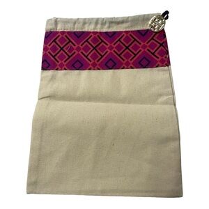 TORY Burch Canvas Drawstring Bag